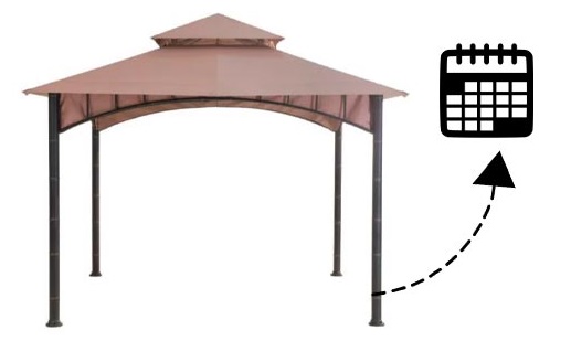 Can A Gazebo Be Left Up All Year?