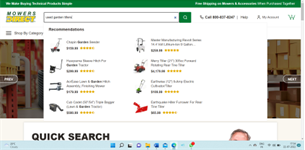 buy used garden tiller from Mowers Direct