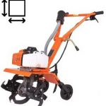 Engine Size of garden tiller